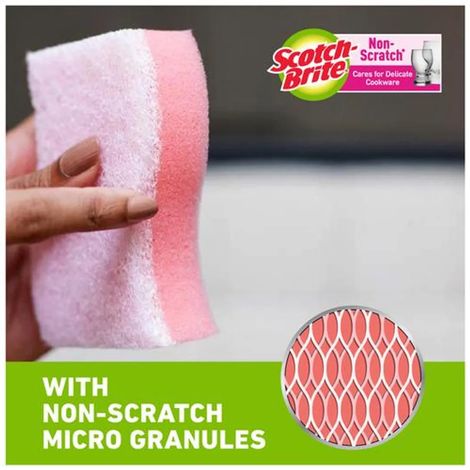 Scotch-Brite Non Scratch Sponge Scrubber