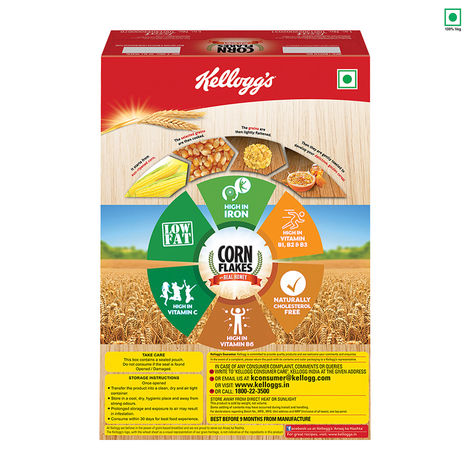 Kelloggs Corn Flakes With Real Honey