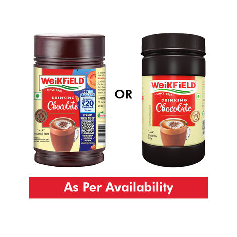 Weikfield Drinking Chocolate Powder Jar