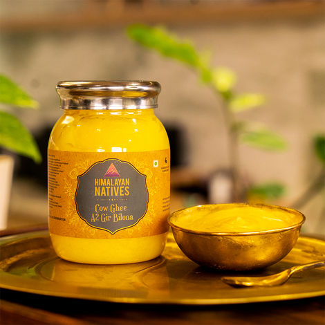 Himalayan Natives A2 Gir Cow Bilona Ghee - Jar