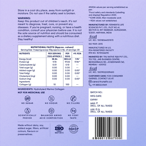 Trunativ Advanced Collagen Peptides - Unflavoured