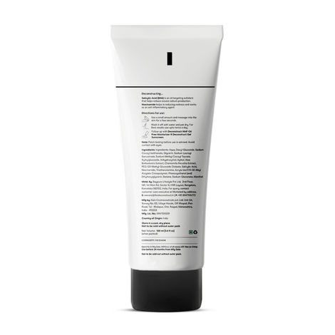 Deconstruct Salicylic Acid + Niacinamide Face Wash for Oil Control & Acne-Prone Skin