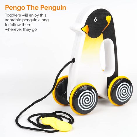 Ratna's Pengo The Penguin Pull Along - Assorted