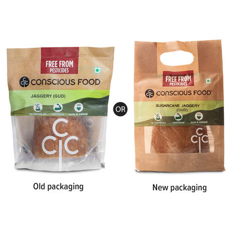 Conscious Food Sugarcane Jaggery Natural