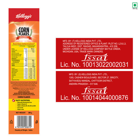 Kelloggs Corn Flakes With Real Honey