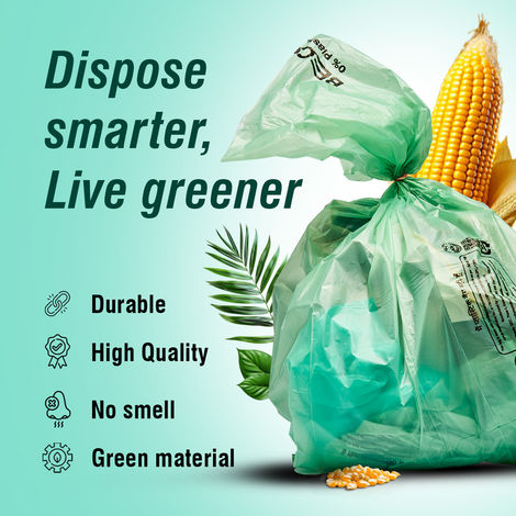 Beco Compostable Small Garbage Bags - 19 x 21 Inch