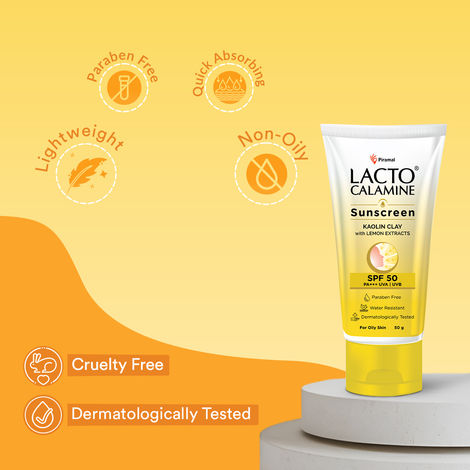 Lacto Calamine Daily Sunshield Matte Look Sunscreen SPF 50 PA +++