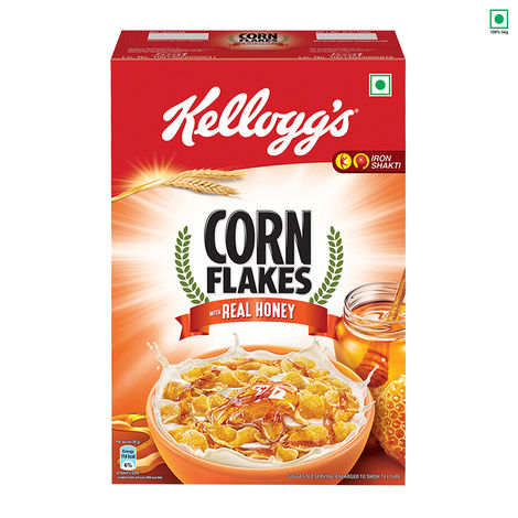 Kelloggs Corn Flakes With Real Honey