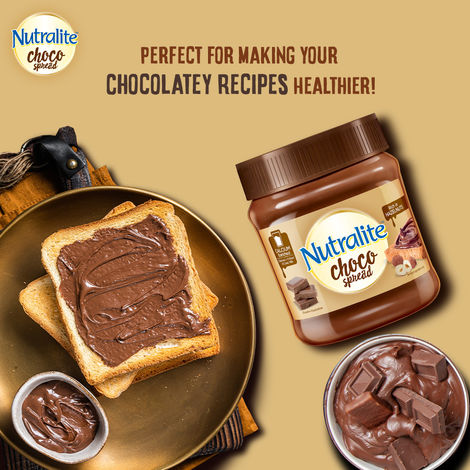 Nutralite Choco Spread Enriched With Milk Calcium Premium Chocolate and Real Hazelnuts - 275 g