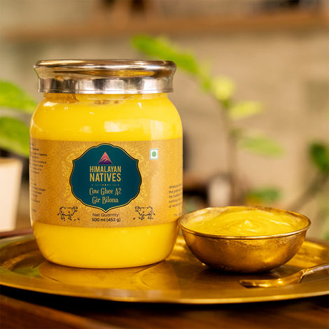 Himalayan Natives A2 Gir cow Bilona Ghee
