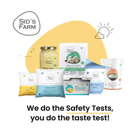 Sids Farm A2 Buffalo Double Toned Milk