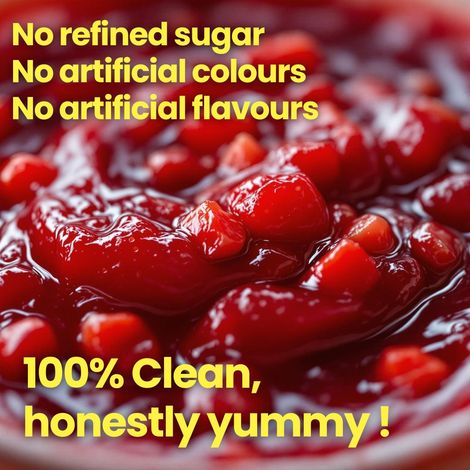 Eatopia Strawberry Fruit Honey Jam Spread| No Added Sugar