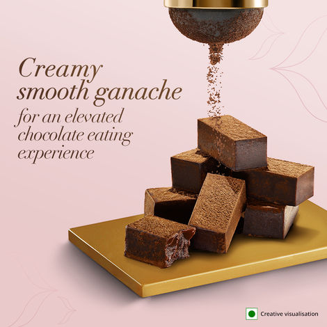 Fabelle Ganache Creamy Milk- 20 Smooth Handcrafted Chocolate Cubes