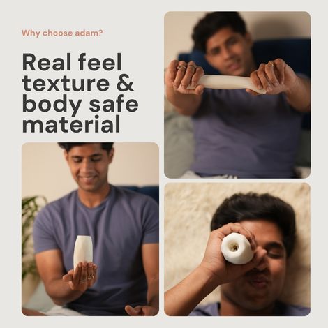 Thirdbase Adam Premium Stroker Personal Massager for Men