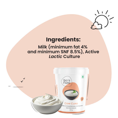 Sids Farm Cow Curd Cup