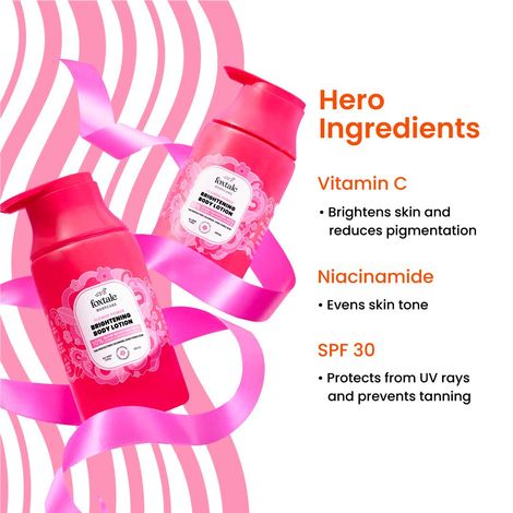 Foxtale SPF 30 Detan Brightening Body Lotion