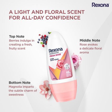 Rexona Fresh Rose Whitening Underarm Roll-on