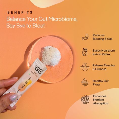 The Good Bug Bye Bye Bloat Supplement Powder - Ease Digestive Discomfort Naturally