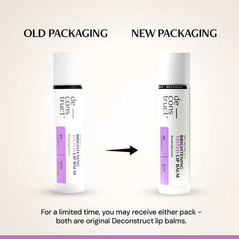 Deconstruct Tinted Lip Balm with 1% Vitamin C - SPF30, Hydrating & Non-Sticky for Soft, Bright Lips