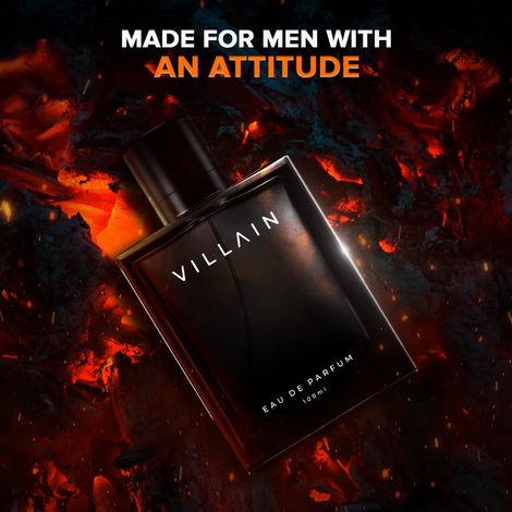 Villain Perfume Eau De Parfum - Premium Long Lasting Fragrance Spray - Woody & Spicy