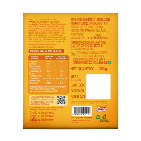 Modern English Tea Cake