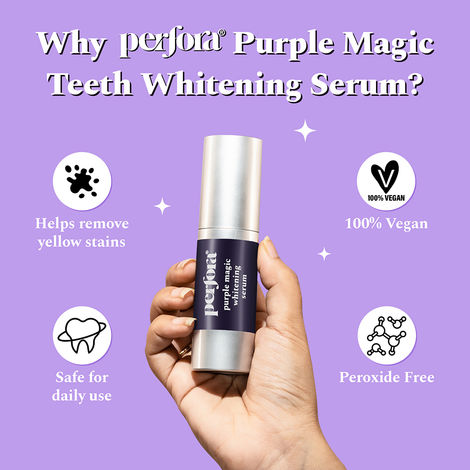 Perfora Purple Magic Teeth Whitening Serum