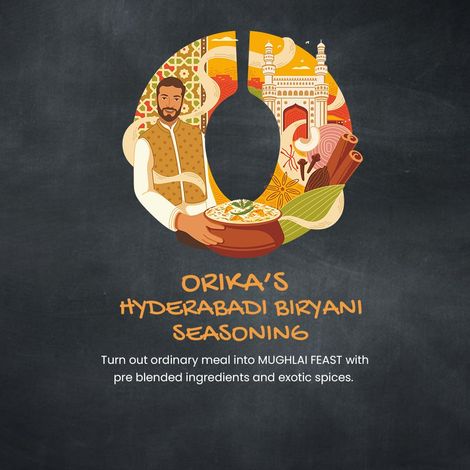 Orika Hyderabadi Biryani Seasoning | Biryani Masala