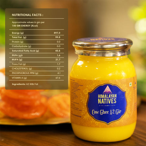 Himalayan Natives A2 Gir Cow Ghee