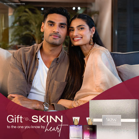 Skinn By Titan Women Celeste & Sheer Miniature Edp Gift Set