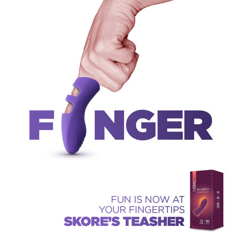 Skore Teaser Finger Vibrator | Rechargeable | Water Proof