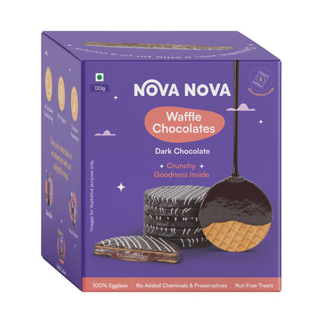 Nova Nova Waffle Chocolates- Dark Chocolate