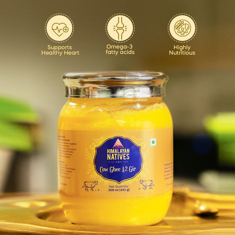 Himalayan Natives A2 Gir Cow Ghee | Jar