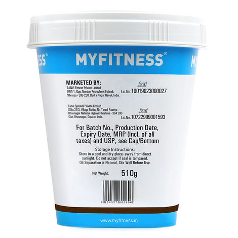 MyFitness Chocolate Peanut Butter with Almond Crunch | High Protein