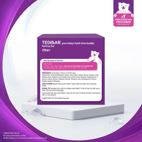 Tedibar Bathing Bar For Babies Sensitive Skin Pack