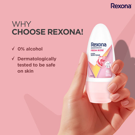 Rexona Fresh Rose Whitening Underarm Roll-on