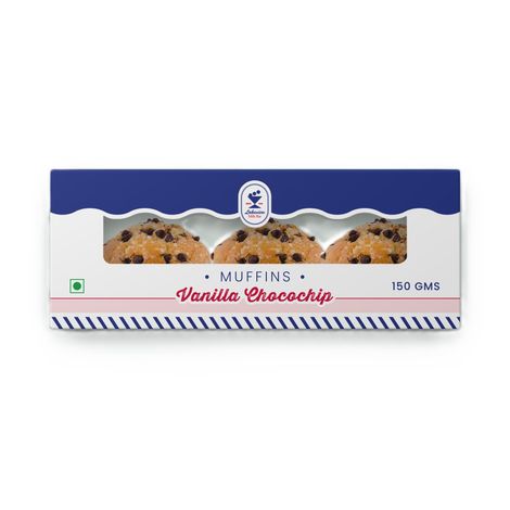 Lakeview Milkbar Vanilla chocochip Muffin