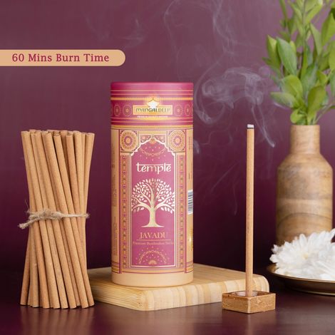 Mangaldeep Temple Bambooless Premium Dhoop Sticks - With Fragrance Of Javadhu