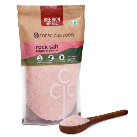 Conscious Food Rock Salt Unprocessed Pure And Natural