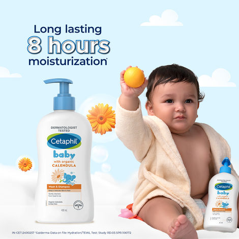 Cetaphil Baby Wash & Shampoo With Organic Calendula