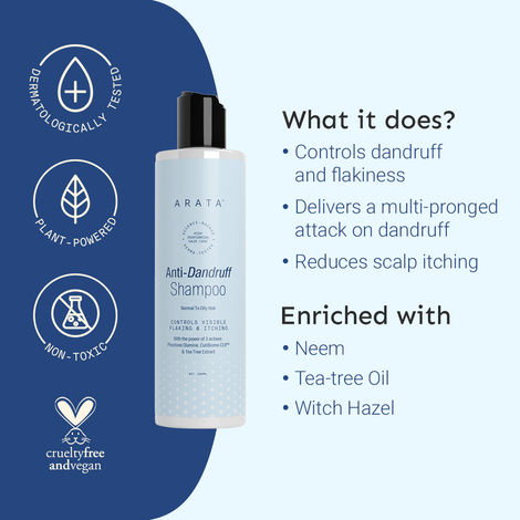 Arata Anti-Dandruff Shampoo (Normal-Oily Hair)