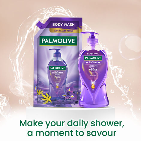Palmolive Iris & Ylang Ylang Essential Oil Aroma Absolute Relax Body Wash Refill Pack