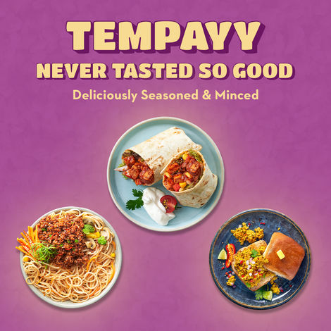 Hello Tempayy 14g Protein Tempeh Crumbles | Peri Peri | Heat & Add | Soy Tempeh