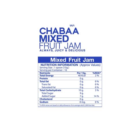 Chabaa Mixed Fruit Jam