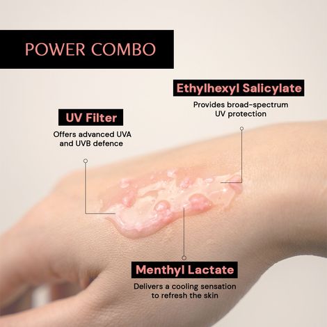 Deconstruct Invisible Water Sunscreen SPF 50 , Instant Cooling & Long-Lasting for All Skin Types