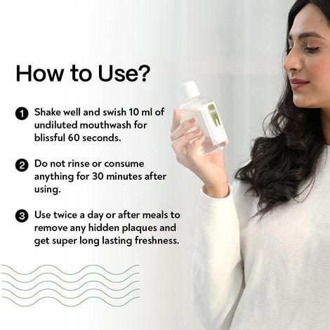 Habbits Natural Hemp-Vanilla Mint Mouthwash