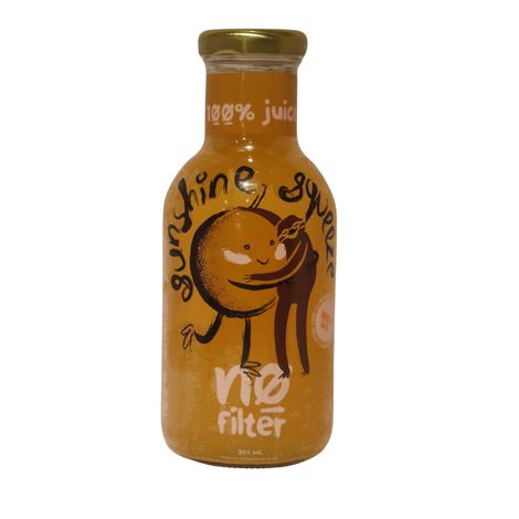 No filter 100% juice orange