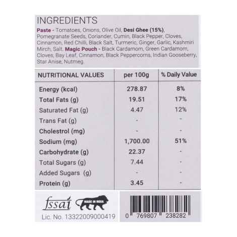 Curryit Purani Dilli Chole Masala