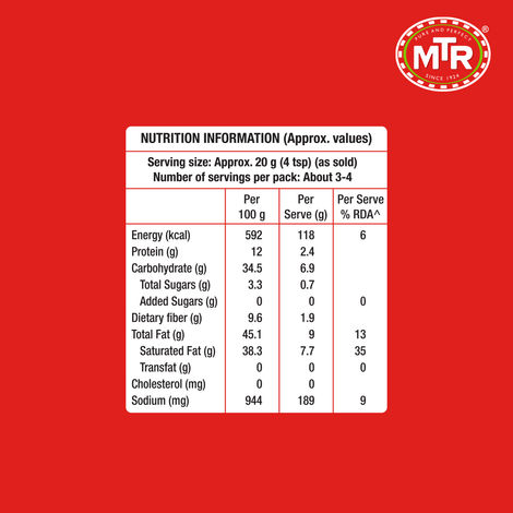 MTR Coconut Chutney Mix