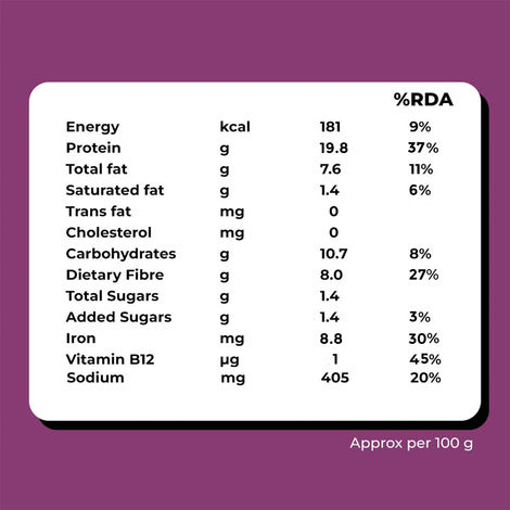 Hello Tempayy 40g Protein Peri Peri Tempeh Cubes |Low Fat & High Fibre