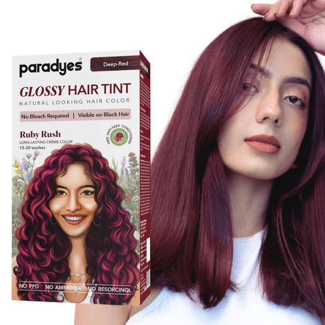 Paradyes No Bleach Ruby Rush Glossy Hair Tint